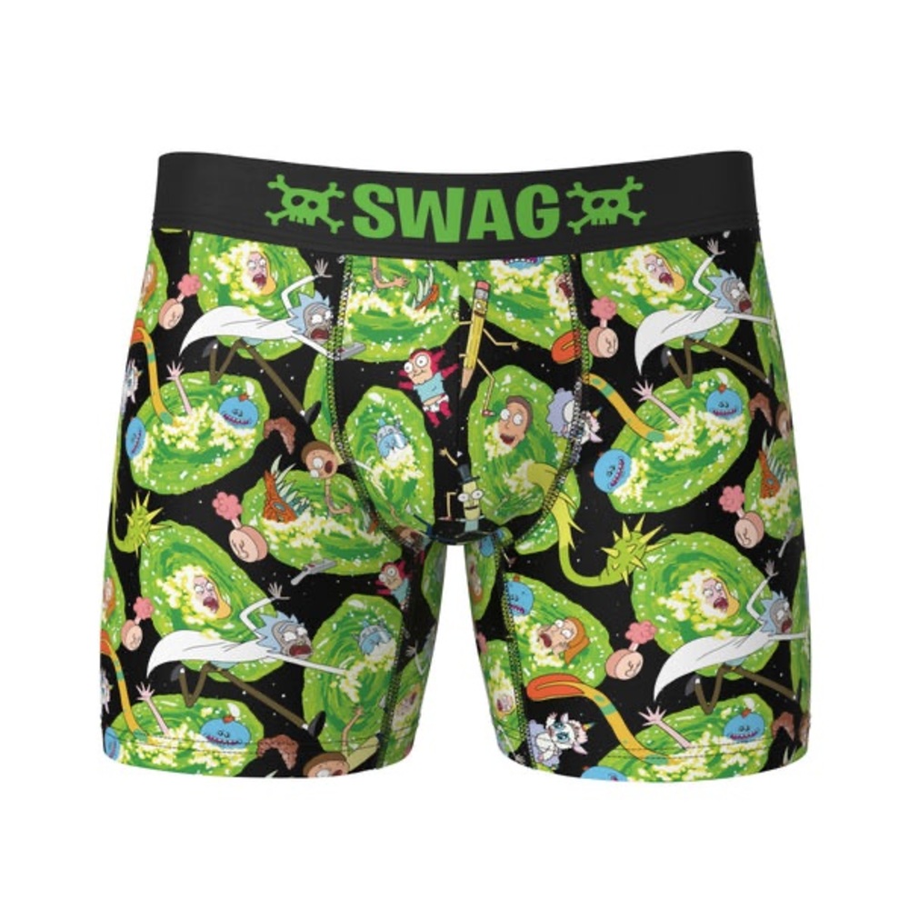 SWAG - Men’s Rick n Morty Portal Mania Boxers